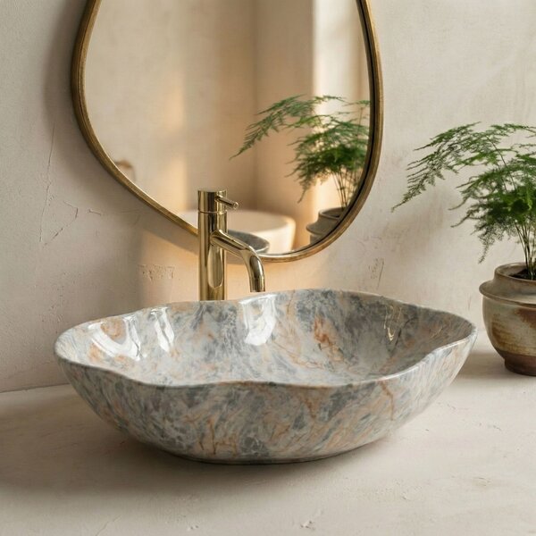 Lavoar pe blat Rea Pearl Ruststone