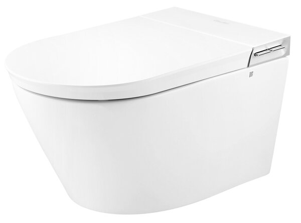 Clean Wave Breeze toaletă cu spălare agăţat fără margine cu spălare turbionară alb CWB700