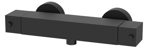 Kronenbach Quara 3.0 baterie de duș perete cu termostat negru KB100362C11
