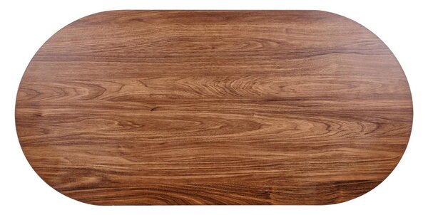Masuta cafea GISELA, nuc, 120x60x46 cm