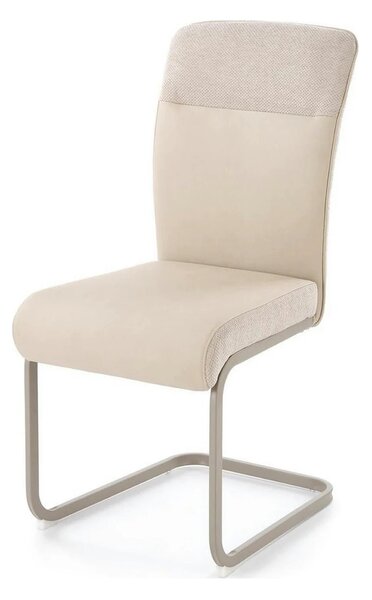 Scaun K584, bej/casmir, stofa clasica/otel, 46x60x100 cm
