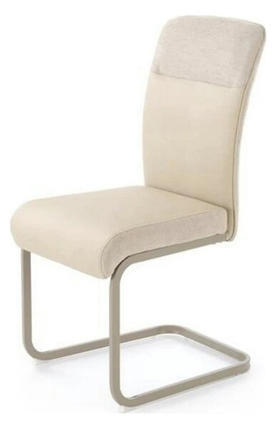 Scaun K584, bej/casmir, stofa clasica/otel, 46x60x100 cm