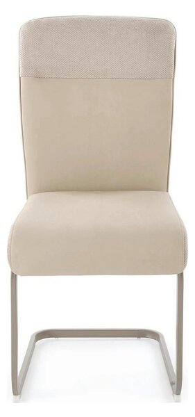 Scaun K584, bej/casmir, stofa clasica/otel, 46x60x100 cm