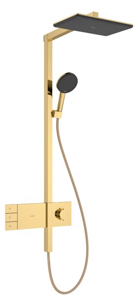Hansgrohe Raindance Alive Q set de duș perete cu termostat cu duș de ploaie || 24591990