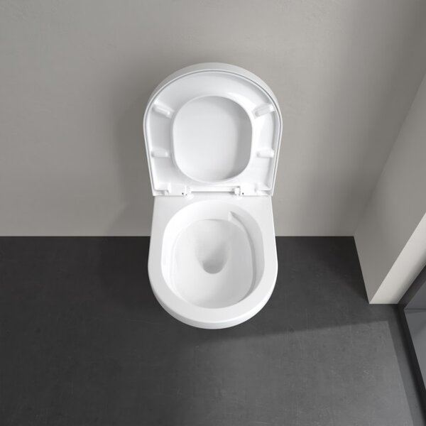 Villeroy & Boch Architectura vas wc agăţat fără margine cu spălare turbionară alb lucios 4694C0R1