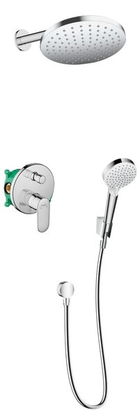Hansgrohe Vernis Blend set de duș ascuns cu duș de ploaie crom 88001997