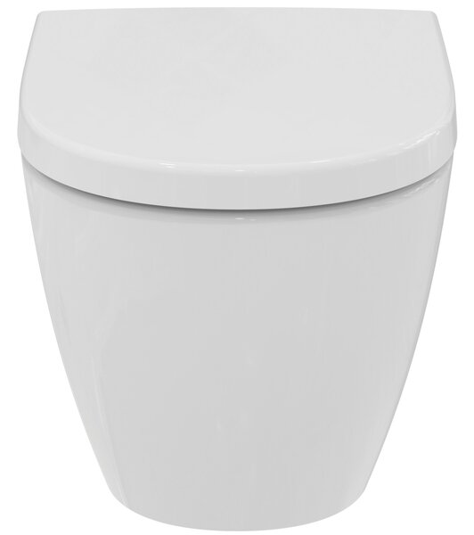 Ideal Standard i.Life O set combi-pack cu tablă agăţat fără margine cu spălare turbionară alb T572501