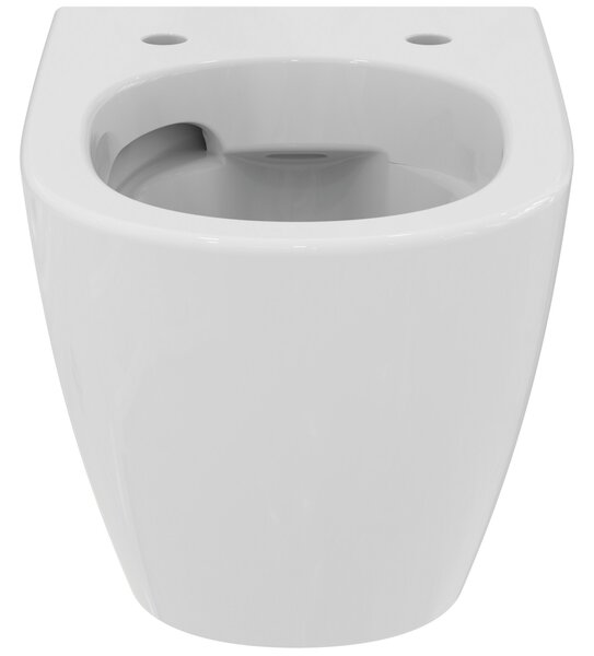 Ideal Standard i.Life O set combi-pack cu tablă agăţat fără margine cu spălare turbionară alb T572501