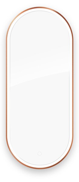 Oltens Nordlis oglindă 50x120 cm oval cu iluminare cu covoraș de încălzire 64104610