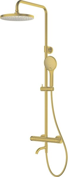Set set de duș Oltens Vatten 36505810, pipă baterie Oltens Numa 39106810