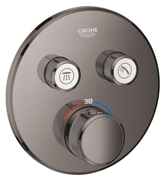 Grohe Grohtherm SmartControl baterie cadă-duș perete cu termostat Hard Graphite 29119A00