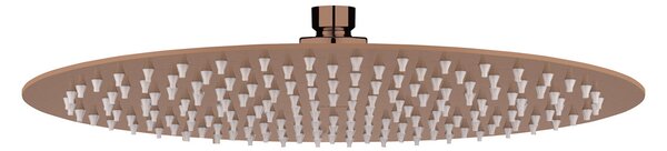 Oltens Vindel cap de duș 30x30 cm rotund cupru periat 37006610