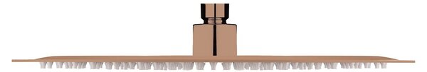 Oltens Vindel cap de duș 30x30 cm rotund cupru periat 37006610