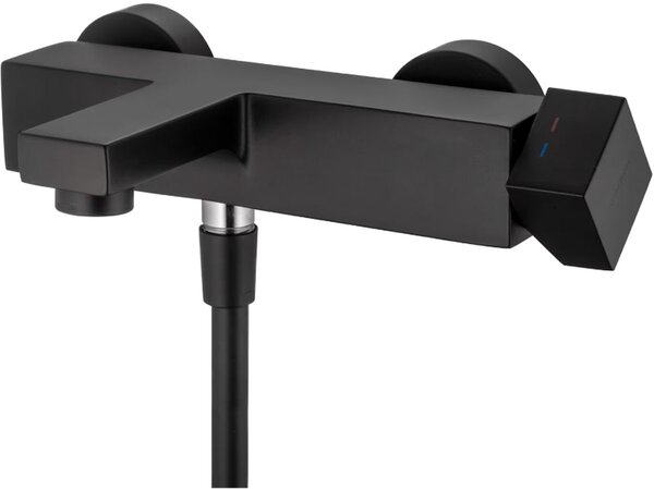 Kronenbach Quara 3.0 baterie cadă-duș perete negru KB100363C11