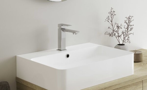 Kronenbach Quara 3.0 baterie lavoar stativ crom KB100350C10