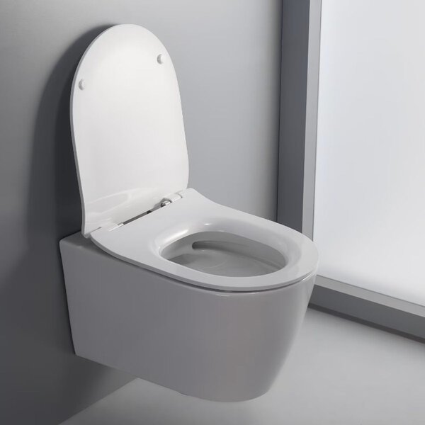 Kronenbach Tube vas wc agăţat fără margine alb KB15100TU