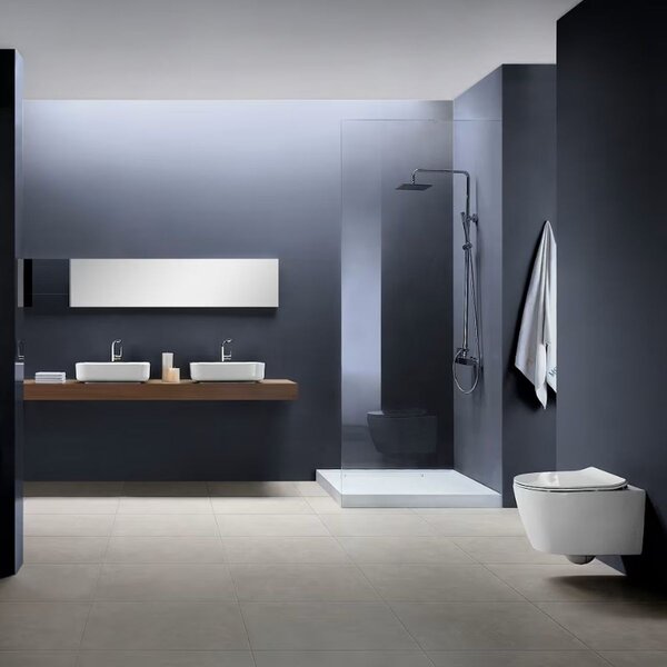Kronenbach Tube vas wc agăţat fără margine alb KB15100TU