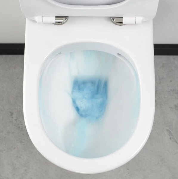 Kronenbach Tube vas wc agăţat fără margine alb KB15100TU