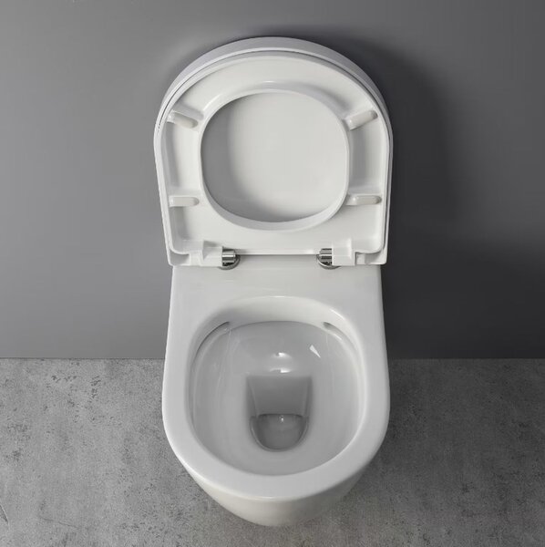 Kronenbach Tube vas wc agăţat fără margine alb KB15100TU