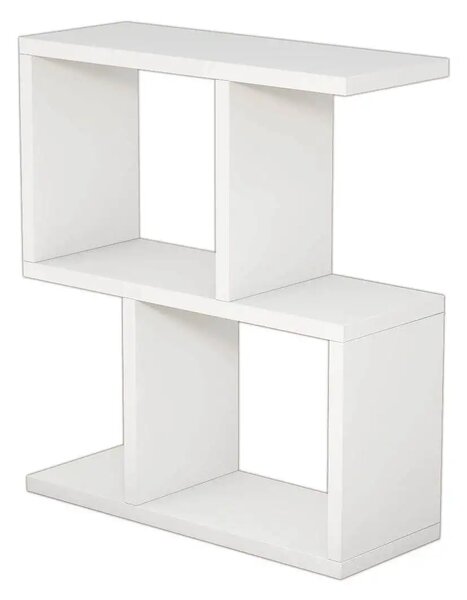 Masuta de cafea laterala, Zet Homs, alb, 51 x 45 x 17 cm, PAL 18 mm