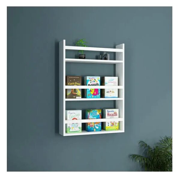 Raft multifunctional Leon Homs, 53.6 x 90 x 14.5 cm , alb