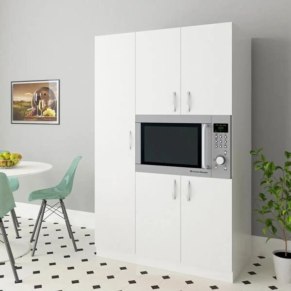 Dulap bucatarie alb cu 5 usi, SD001
