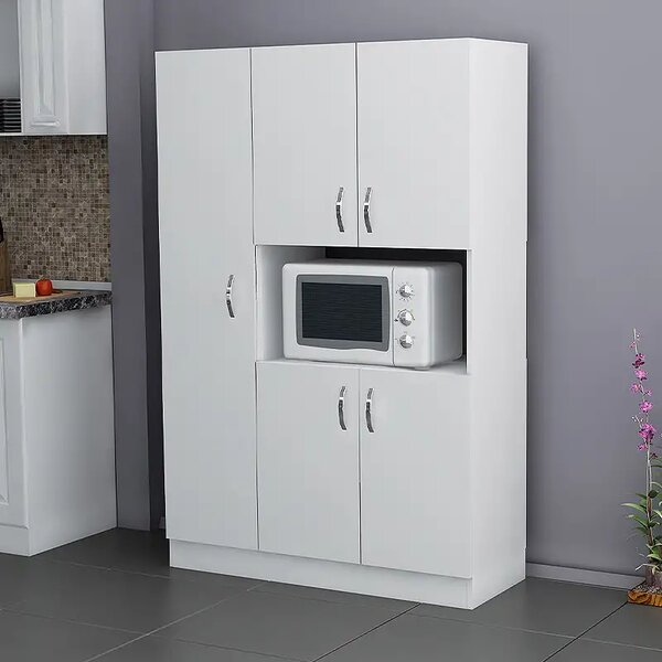 Dulap bucatarie alb cu 5 usi, SD001