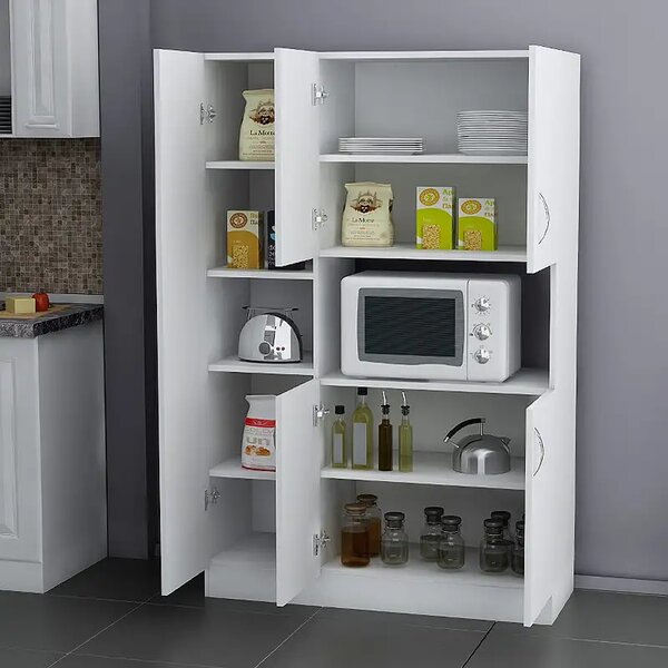 Dulap bucatarie alb cu 5 usi, SD001