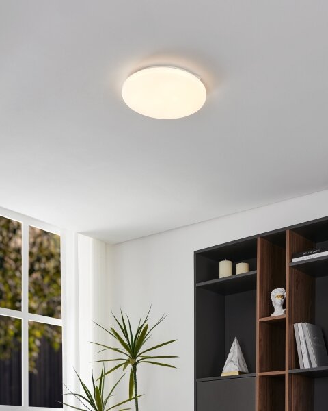 Plafonieră LED Eglo 75449 FRANIA-M LED/15,5W/230V 3000K d. 33 cm alb