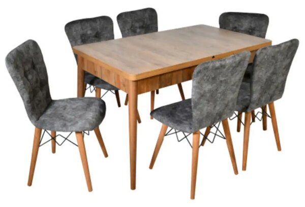 Scaun living tapitat visiniu Beluga Homs