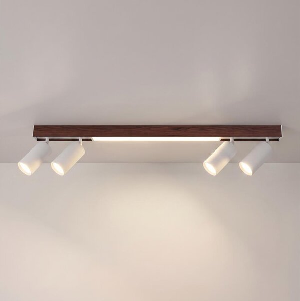 BRILAGI - Spot LED SELE 4xGU10/30W/230V + LED/20W alb/decor cireș