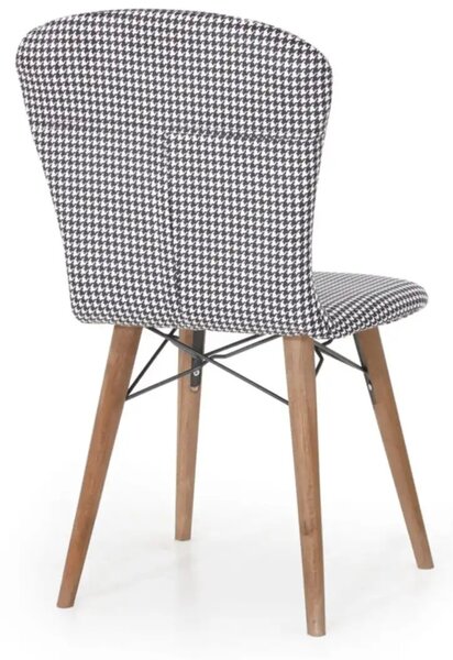 Scaun living tapitat mustar Beluga Homs