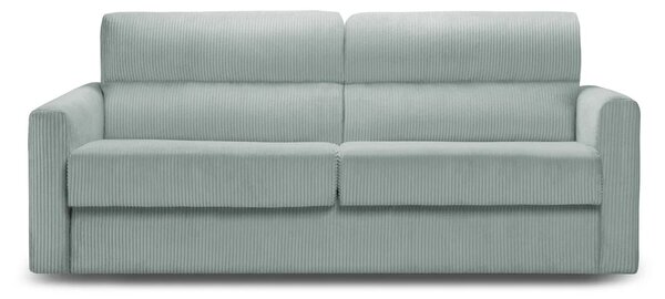 Canapea Extensibilă 2 locuri SOHO, cu mecanism și saltea din spumă inclusă, 187 x 103 x 83 cm, Verde-Salvie-Zoom