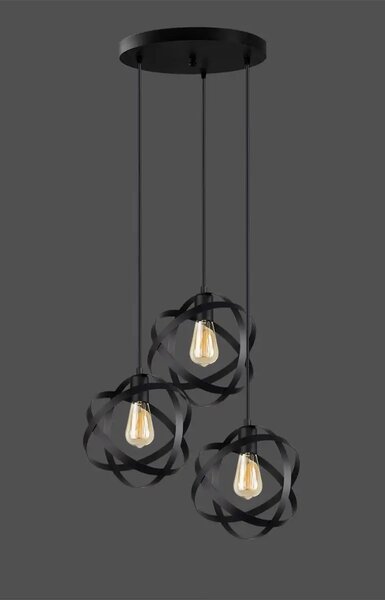 Lustra negru homs ro11305