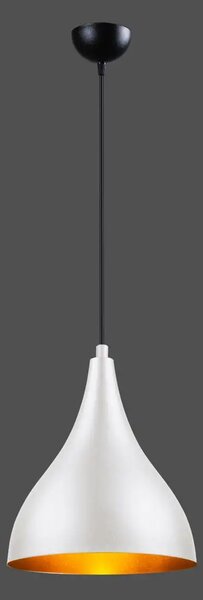 Pendul cu un glob alb-auriu homs ro11372