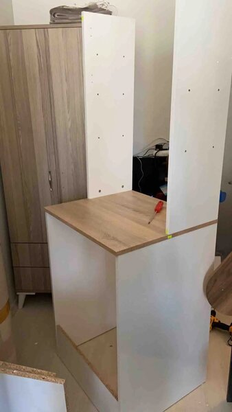 Masca masina de spalat cu corp suspendat White Homs 65 x 55 x 183 cm