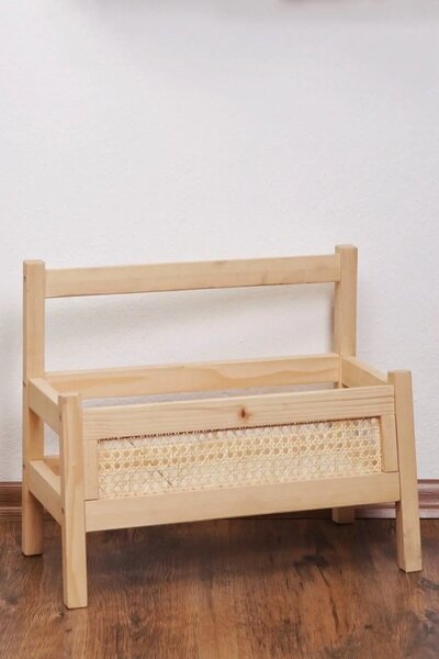 Organizator din lemn pentru carti si caiete,seria wood, Homs, 49 x 41 x 28 cm,700180