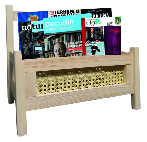 Organizator din lemn pentru carti si caiete,seria wood, Homs, 49 x 41 x 28 cm,700180