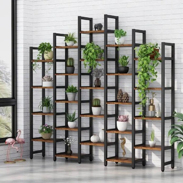 Biblioteca ,solid wood,lemn, Homs,seria A-620,218x27x210 cm ,630106