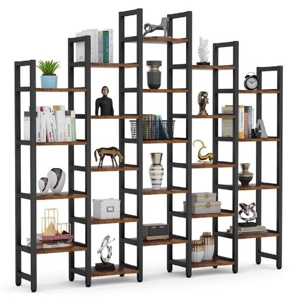 Biblioteca ,solid wood,lemn, Homs,seria A-620,218x27x210 cm ,630106