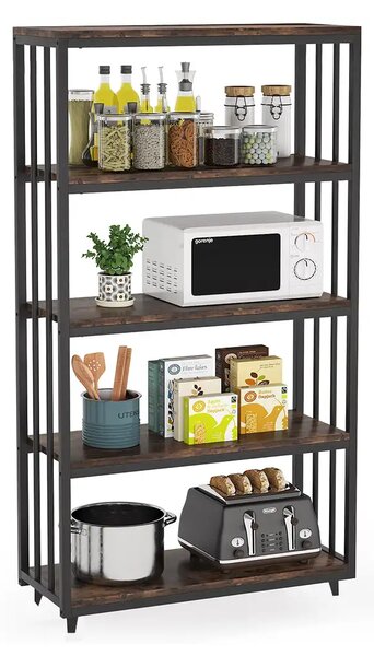 Biblioteca ,solid wood,lemn, Homs,seria A-620,80x30x160 cm,630149
