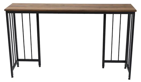 Masa bucatarie,tip bar.seria A-620,natur-negru,150x35x90 cm, 30152
