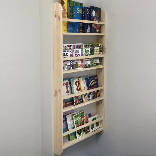 Raft organizator din lemn pentru carti si caiete, Ori Homs,seria A-620, 100 x 49 x7.5 cm,30021