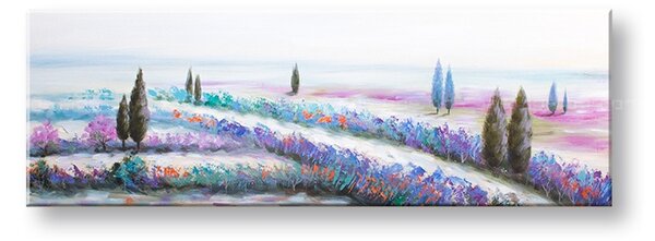 Pictură murală pictată LUKE 1-parte CFAZH5803E1 - 120x40 cm