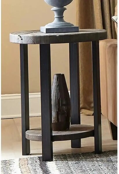 Masuta de cafea lemn ,rotund Homs, seria A-620, 47X 47 x 60 cm,30014