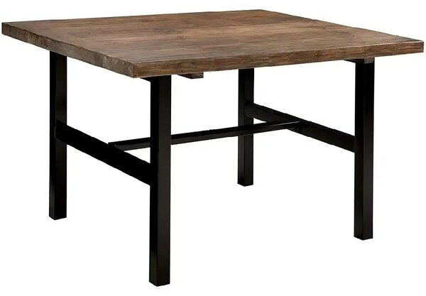 Masa+2 bancheta metal,lemn, Homs, 120 x 70 x 75 cm,seria A620, 30322