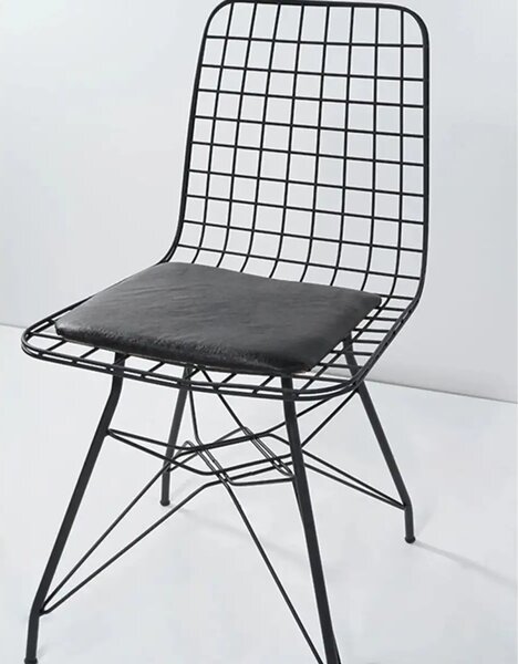 Set Masa Bucatarie cu 4 Scaune , Alb-negru,120x80x75 cm, 30409SET