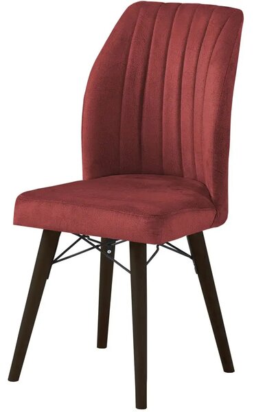 Scaun living tapitat Valentina portacaliu Homs