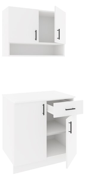 Set haaus Berna, Alb, L 80 cm