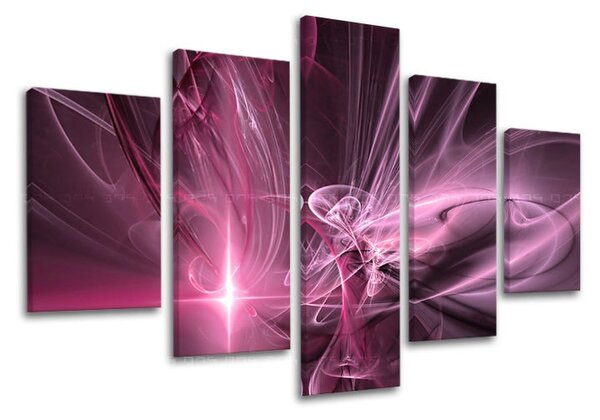 Tablouri canvas 5 - piese ABSTRACT AB046E50